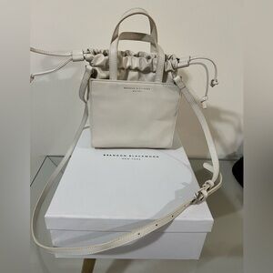 Brandon Blackwood Laura Mini Tote (White)